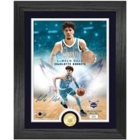 Charlotte Hornets LaMelo Ball Highland Mint NBA Player 13 x 16 Bronze Coin Photo Mint