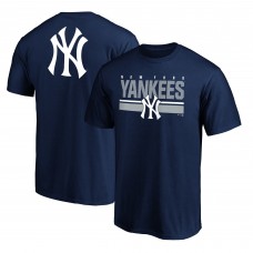 New York Yankees Navy End Game Team Logo T-Shirt