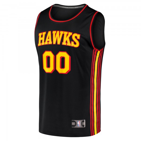 Игровая форма  Atlanta Hawks Youth Fast Break Replica Custom - Statement Edition - Black