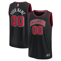 Игровая форма  Chicago Bulls Youth Fast Break Replica Custom - Statement Edition - Black