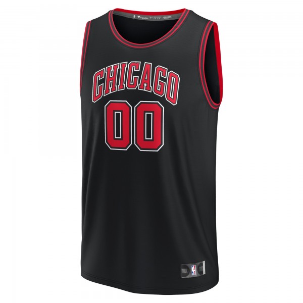 Игровая форма  Chicago Bulls Youth Fast Break Replica Custom - Statement Edition - Black