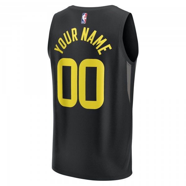Игровая форма  Utah Jazz Youth Fast Break Replica Custom - Statement Edition - Black