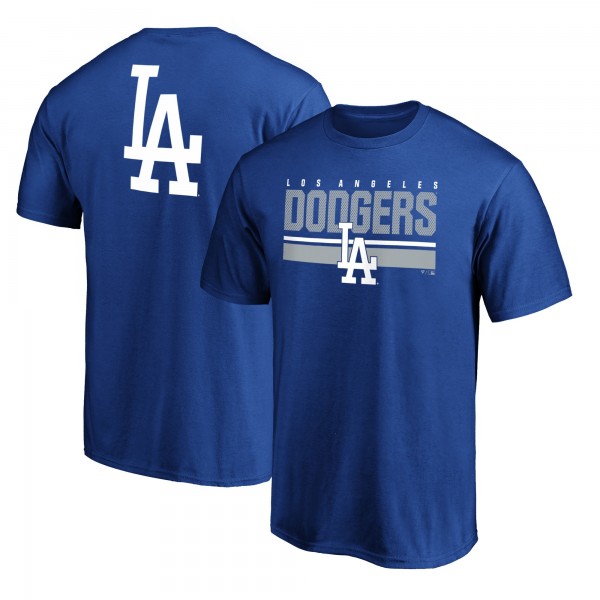 Los Angeles Dodgers Royal End Game Team Wordmark T-Shirt
