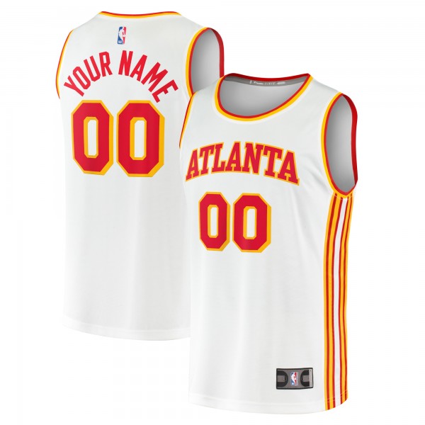 Игровая форма  Atlanta Hawks Fast Break Custom Replica - Association Edition - White
