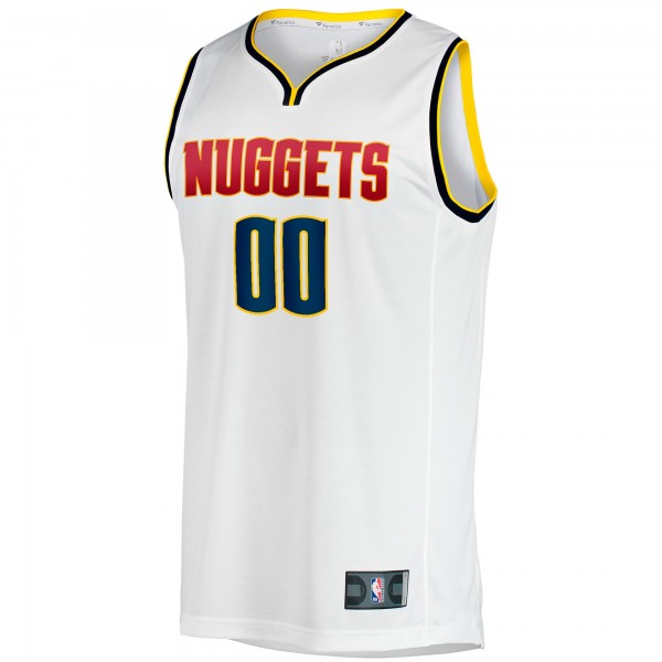 Именная джерси Denver Nuggets Fanatics White Fast Break Replica - Association Edition