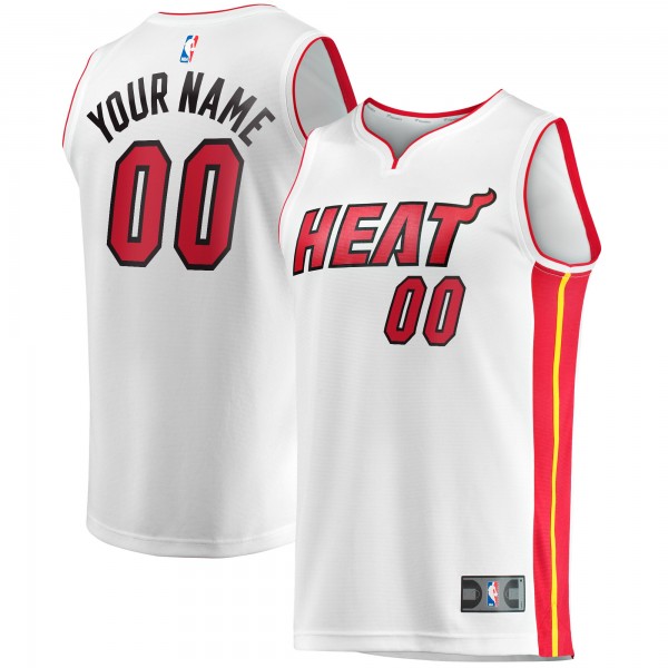 Игровая форма  Miami Heat Fast Break Custom Replica - Association Edition - White