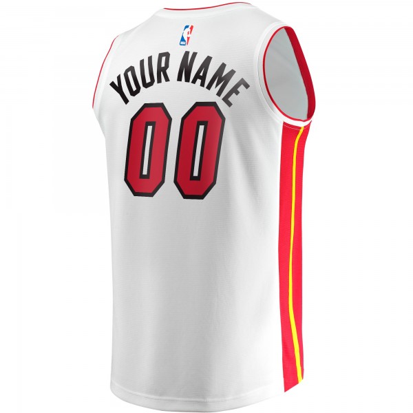 Игровая форма  Miami Heat Fast Break Custom Replica - Association Edition - White