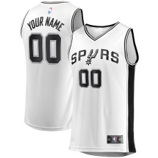 Именная джерси San Antonio Spurs Fanatics White Fast Break Replica - Association Edition