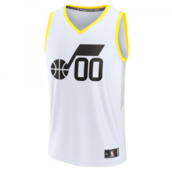 Игровая форма  Utah Jazz Fast Break Custom Replica - Association Edition - White