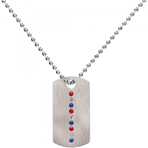 Team USA WristBend Dog Tag Necklace