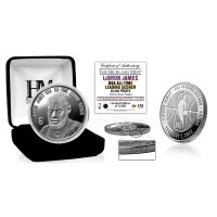 Los Angeles Lakers LeBron James Highland Mint NBA All-Time Scoring Record 39mm Silver Mint Coin