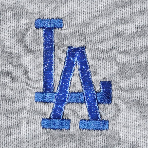 Los Angeles Dodgers johnnie-O Royal/Heather Gray Alsen Raglan Long Sleeve T-Shirt