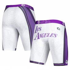 Los Angeles Lakers Ethika City Edition Boxer Briefs - Purple