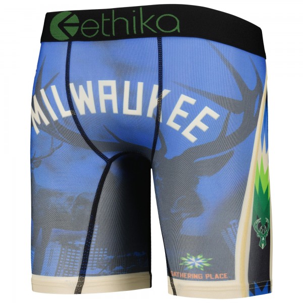 Трусы Milwaukee Bucks Ethika Youth City Edition - Royal