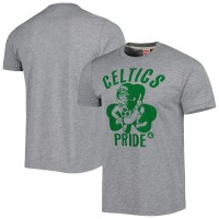 Футболка Boston Celtics Homage Unisex Hometown Hyper Local Tri-Blend - Heather Gray