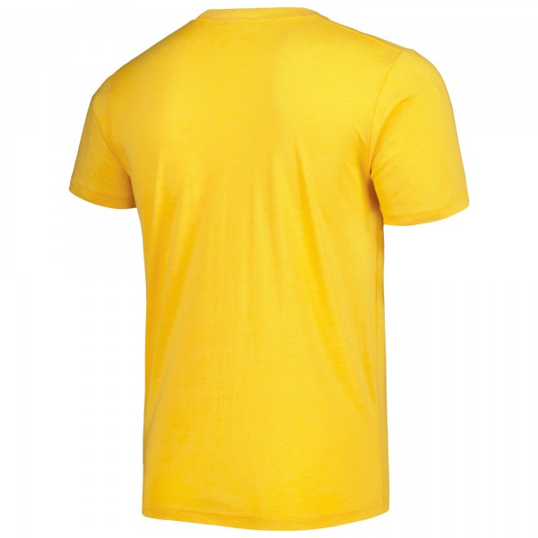 Футболка Memphis Grizzlies Homage Unisex Hometown Hyper Local Tri-Blend - Gold