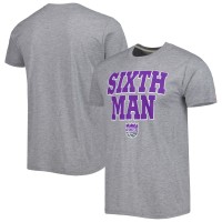 Футболка Sacramento Kings Homage Unisex Hometown Hyper Local Tri-Blend - Heather Gray