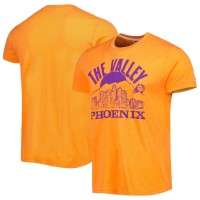 Футболка Phoenix Suns Homage Unisex Hometown Hyper Local Tri-Blend - Orange