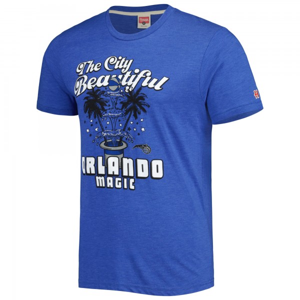 Футболка Orlando Magic Homage Unisex Hometown Hyper Local Tri-Blend - Royal