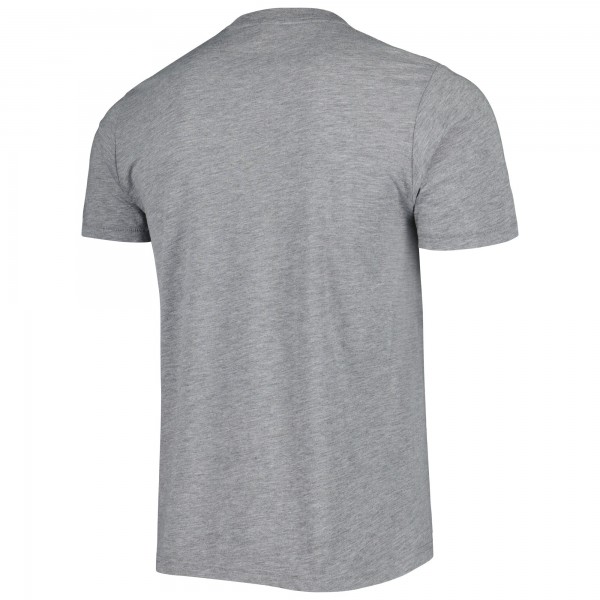 Футболка Philadelphia 76ers Homage Unisex Team Mascot Tri-Blend - Heather Gray
