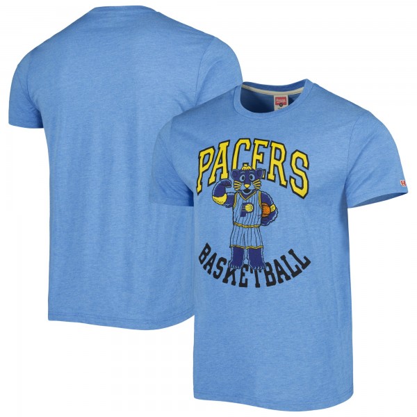Футболка Indiana Pacers Homage Unisex Team Mascot Tri-Blend - Light Blue