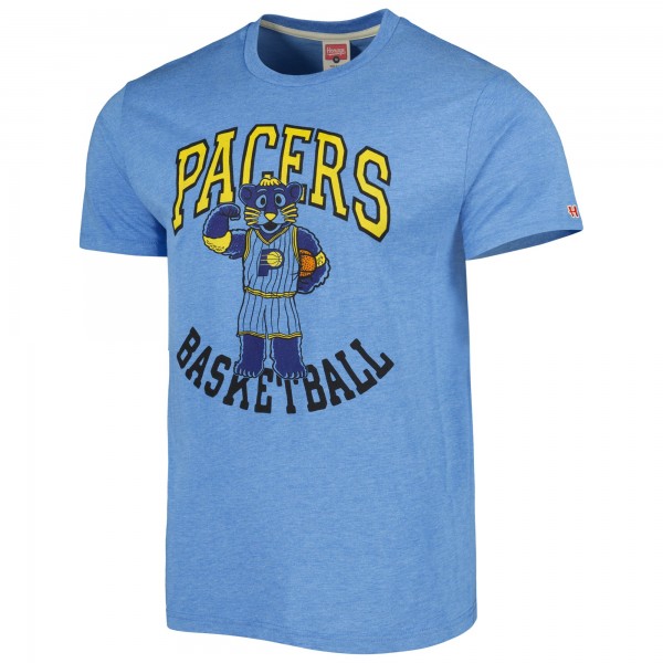Футболка Indiana Pacers Homage Unisex Team Mascot Tri-Blend - Light Blue