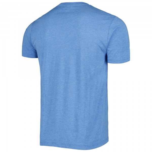 Футболка Indiana Pacers Homage Unisex Team Mascot Tri-Blend - Light Blue