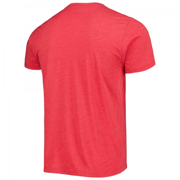 Футболка LA Clippers Homage Unisex Team Mascot Tri-Blend - Red