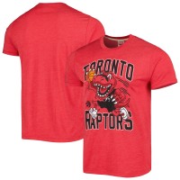 Футболка Toronto Raptors Homage Unisex Team Mascot Tri-Blend - Red