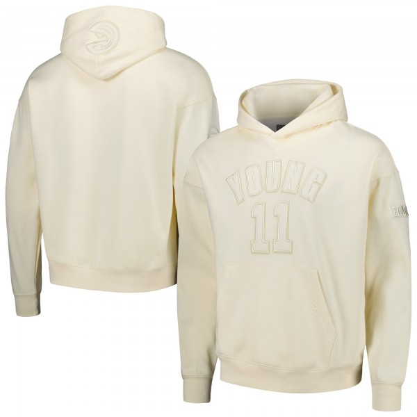 Именная толстовка Trae Young Atlanta Hawks Pro Standard - Cream