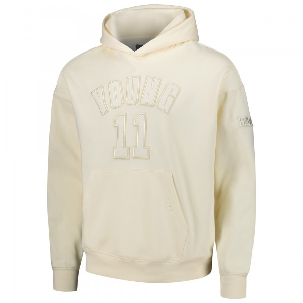 Именная толстовка Trae Young Atlanta Hawks Pro Standard - Cream