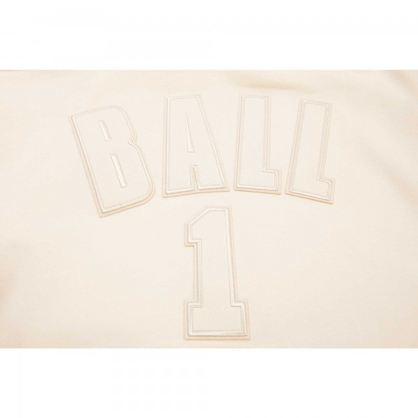 Именная толстовка LaMelo Ball Charlotte Hornets Pro Standard - Cream