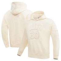 Толстовка Golden State Warriors Stephen Curry Pro Standard Cream Name & Number