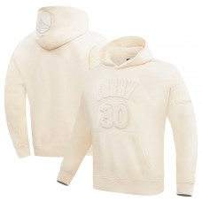 Толстовка Golden State Warriors Stephen Curry Pro Standard Cream Name & Number