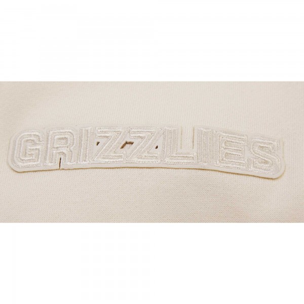 Именная толстовка Ja Morant Memphis Grizzlies Pro Standard - Cream