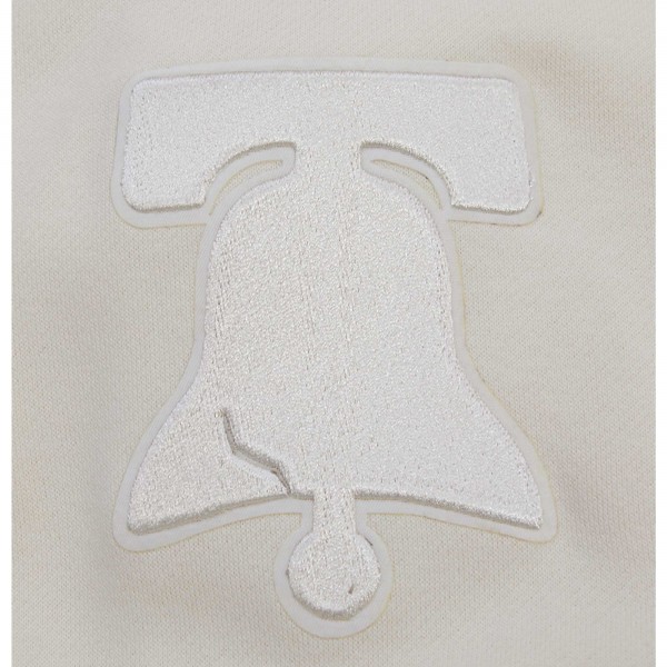 Именная толстовка Joel Embiid Philadelphia 76ers Pro Standard - Cream