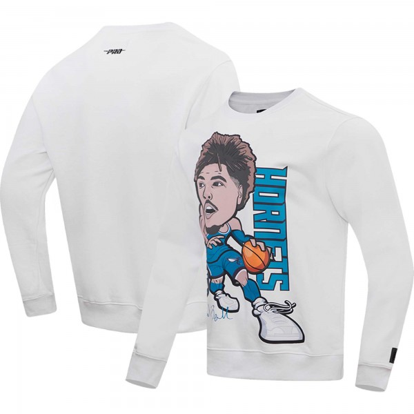 Кофта LaMelo Ball Charlotte Hornets Pro Standard Avatar - White