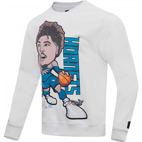 Кофта LaMelo Ball Charlotte Hornets Pro Standard Avatar - White