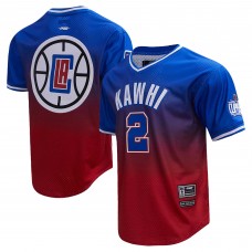 Футболка Kawhi Leonard LA Clippers Post Ombre - Royal/Red