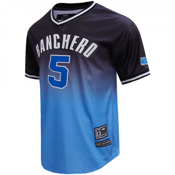 Футболка Paolo Banchero Orlando Magic Post Ombre - Black/Blue