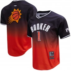 Футболка Devin Booker Phoenix Suns Post Ombre - Black/Orange