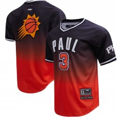 Футболка Chris Paul Phoenix Suns Post Ombre - Black/Orange
