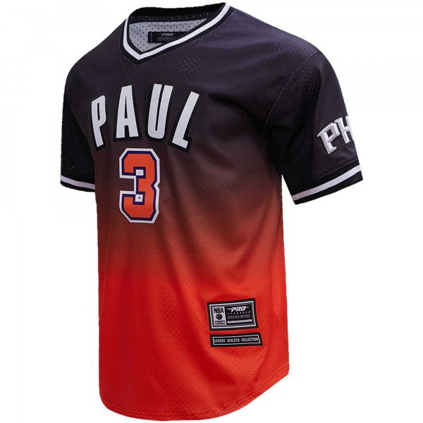 Футболка Chris Paul Phoenix Suns Post Ombre - Black/Orange