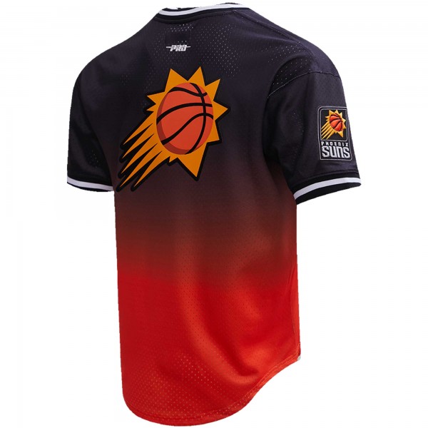 Футболка Chris Paul Phoenix Suns Post Ombre - Black/Orange