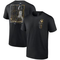 Футболка LeBron James Los Angeles Lakers - NBA All-Time Scoring Record - Black