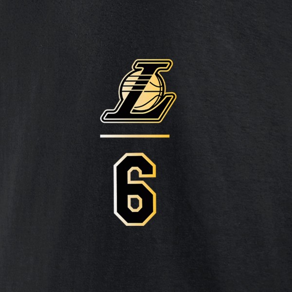 Футболка LeBron James Los Angeles Lakers - NBA All-Time Scoring Record - Black