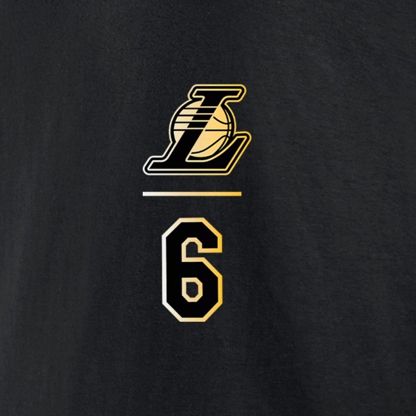 Футболка LeBron James Los Angeles Lakers - NBA All-Time Scoring Record - Black