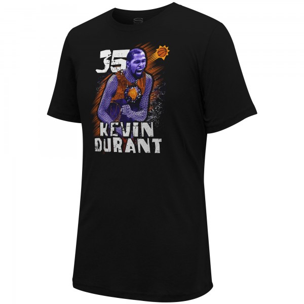 Футболка Kevin Durant Phoenix Suns Stadium Essentials Player Heartbeat - Black