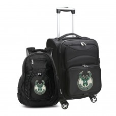 Рюкзак и чемодан Milwaukee Bucks MOJO Softside - Black