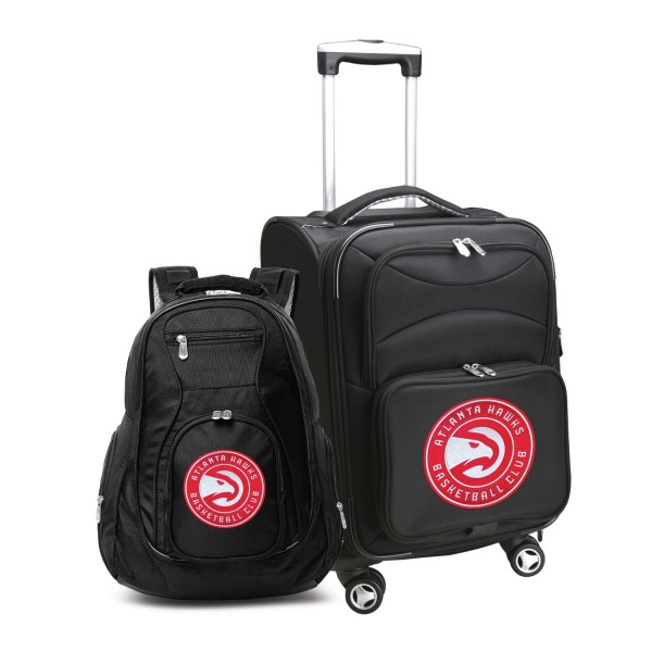 Рюкзак и чемодан Atlanta Hawks MOJO Softside - Black